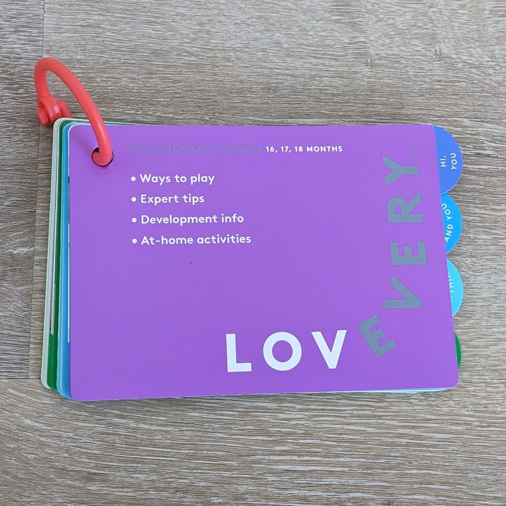 Lovevery The Adventurer Play Guide 16-18 Months